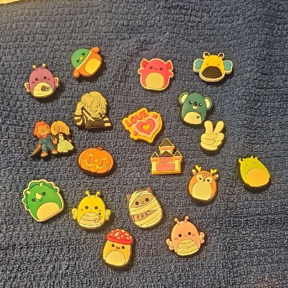 Cute Cartoon Enamel Pins Set